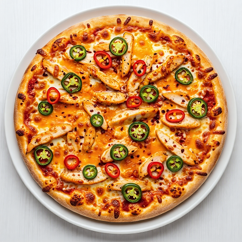 Spicy Chicken Pizza 