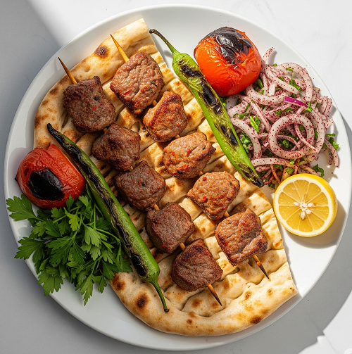 Lamb Shashlik Kebab 