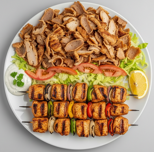 Chicken Doner & Chicken Shish Kebab 