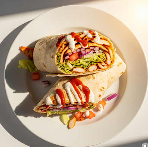 Chicken Doner Hoagie Wrap 